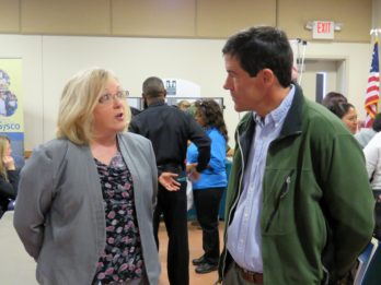 Job Fair applicant 2