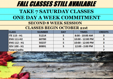 fall classes