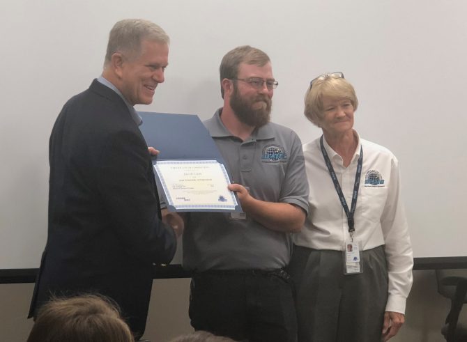 Image of Dale Nash, Jacob Cain, and Sheila Taylor