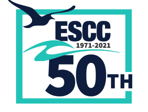 ESCC 50th anniversary logo